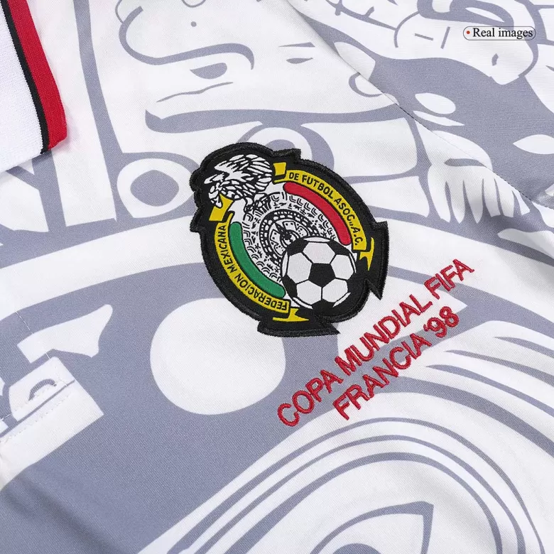 Men's Retro 1998 Mexico Away Soccer Jersey Shirt - Pro Jersey Shop