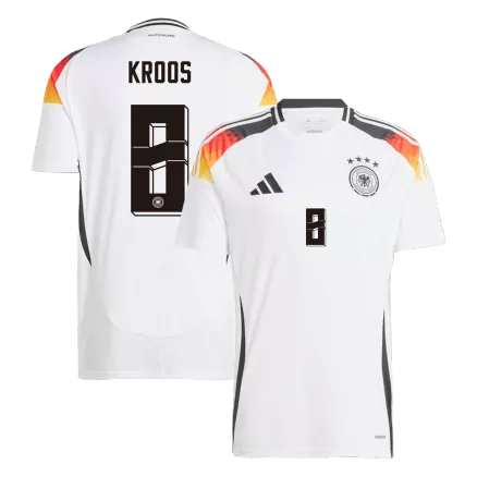 Men's KROOS #8 Germany Home Soccer Jersey Shirt EURO 2024 - Fan Version - Pro Jersey Shop