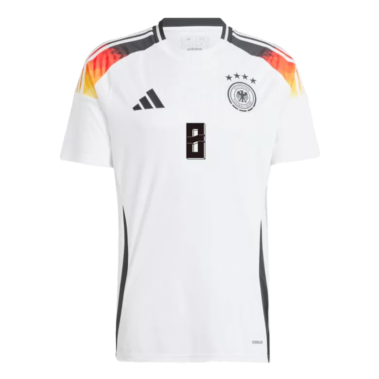 Men's KROOS #8 Germany Home Soccer Jersey Shirt EURO 2024 - Fan Version - Pro Jersey Shop