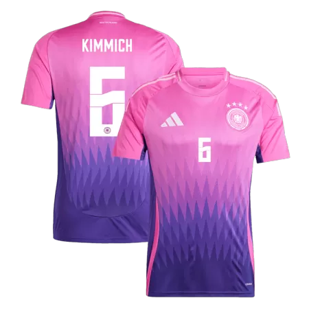Premium Quality Men's KIMMICH #6 Germany Away Soccer Jersey Shirt Euro 2024 - Fan Version - Pro Jersey Shop