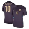 Premium Quality Men's BELLINGHAM #10 England Away Soccer Jersey Shirt Euro 2024 - Fan Version - Pro Jersey Shop