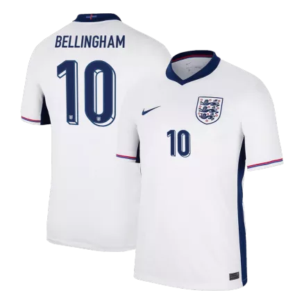 Men's BELLINGHAM #10 England Home Soccer Jersey Shirt EURO 2024 - Fan Version - Pro Jersey Shop