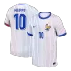 Premium Quality Men's MBAPPE #10 France Away Soccer Jersey Shirt Euro 2024 - Fan Version - Pro Jersey Shop