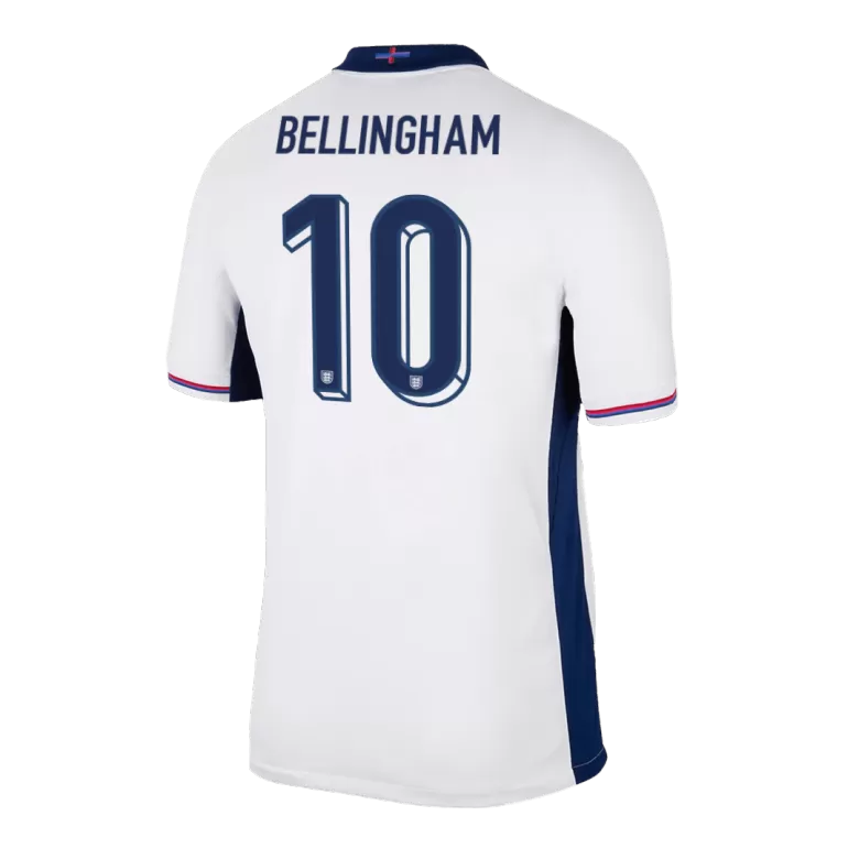 Men's BELLINGHAM #10 England Home Soccer Jersey Shirt EURO 2024 - Fan Version - Pro Jersey Shop