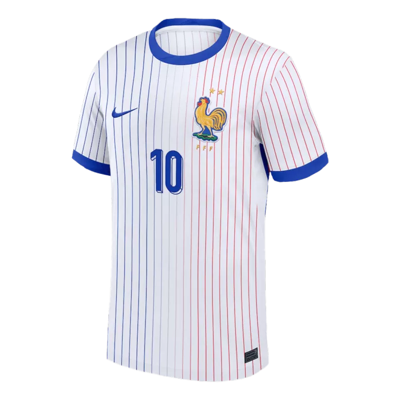 Men's MBAPPE #10 France Away Soccer Jersey Shirt EURO 2024 - Fan Version - Pro Jersey Shop