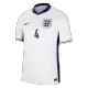 Premium Quality Men's RICE #4 England Home Soccer Jersey Shirt Euro 2024 - Fan Version - Pro Jersey Shop