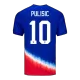 Premium Quality Men's PULISIC #10 USA Away Soccer Jersey Shirt COPA AMÉRICA 2024 - Fan Version - Pro Jersey Shop