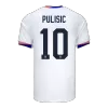 Men's PULISIC #10 USA Home Soccer Jersey Shirt COPA AMÉRICA 2024 - Fan Version - Pro Jersey Shop