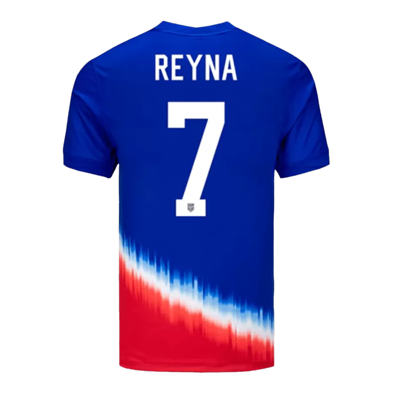 Men's REYNA #7 USA Away Soccer Jersey Shirt COPA AMÉRICA 2024 - Fan Version - Pro Jersey Shop