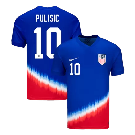 Men's PULISIC #10 USA Away Soccer Jersey Shirt COPA AMÉRICA 2024 - Fan Version - Pro Jersey Shop