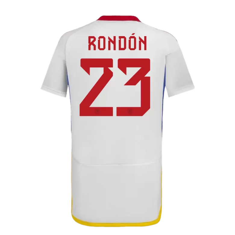 Men's RONDÓN #23 Venezuela Away Soccer Jersey Shirt COPA AMÉRICA 2024 - Fan Version - Pro Jersey Shop