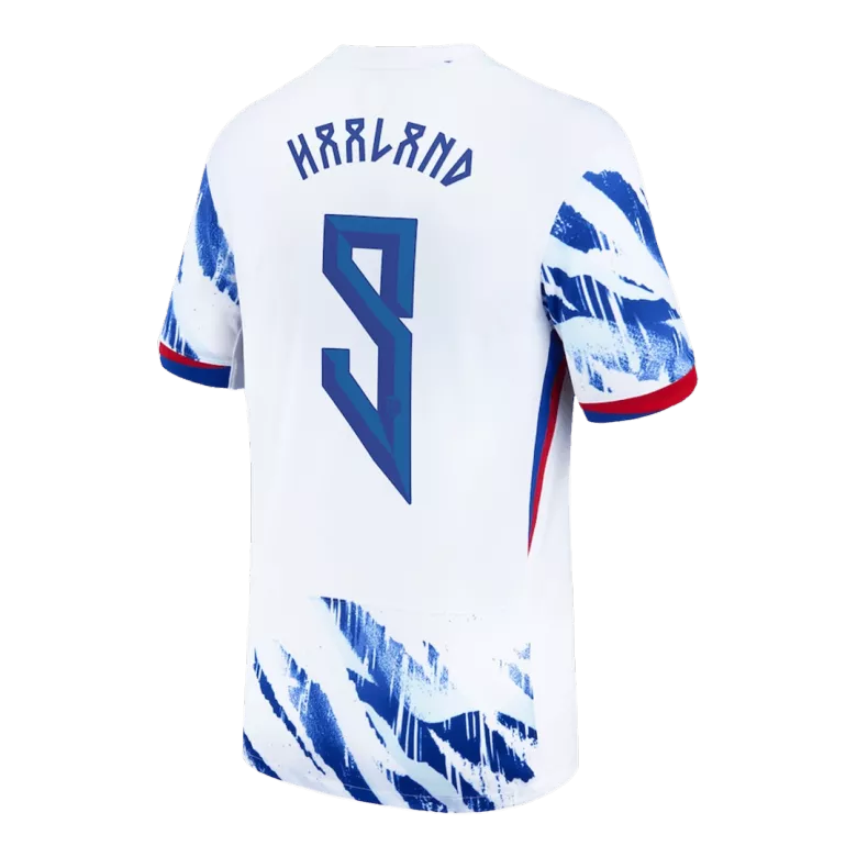 Men's HAALAND #9 Norway Away Soccer Jersey Shirt EURO 2024 - Fan Version - Pro Jersey Shop