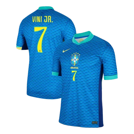 Men's VINI JR. #7 Brazil Away Soccer Jersey Shirt COPA AMÉRICA 2024 - Fan Version - Pro Jersey Shop