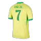 Premium Quality Men's VINI JR. #7 Brazil Home Soccer Jersey Shirt COPA AMÉRICA 2024 - Fan Version - Pro Jersey Shop