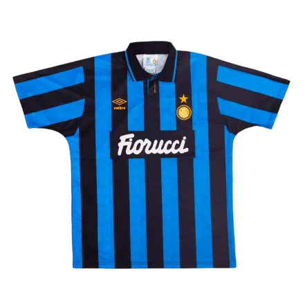 Men's Retro 1992/93 Inter Milan Home Soccer Jersey Shirt - Pro Jersey Shop