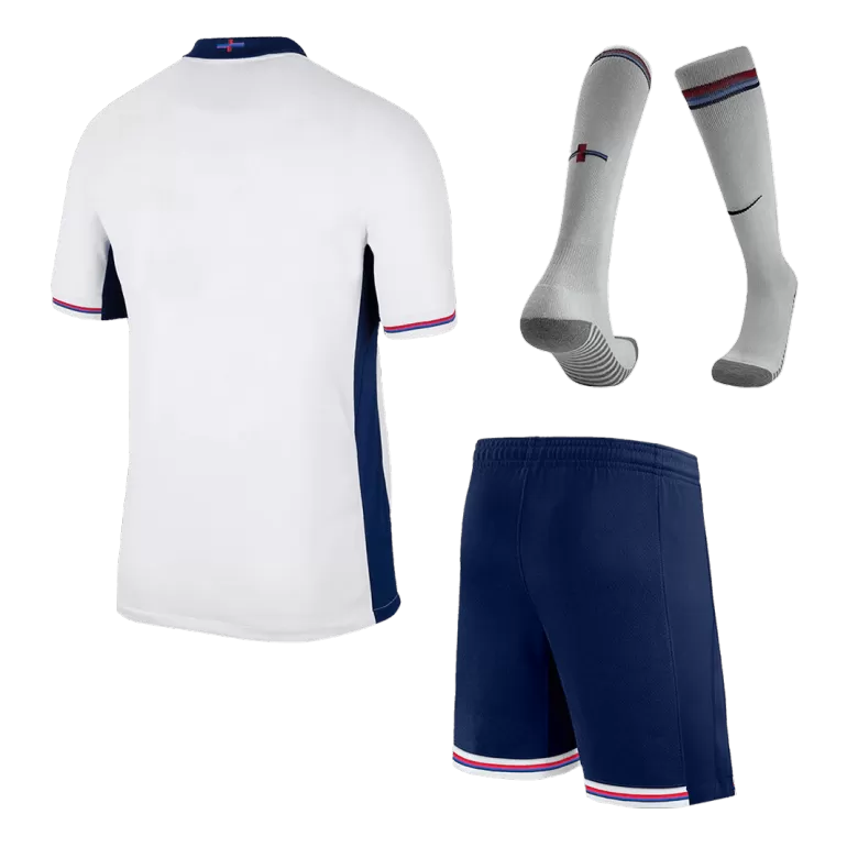 Kids England Home Soccer Jersey Whole Kit (Jersey+Shorts+Socks) Euro 2024 - Pro Jersey Shop