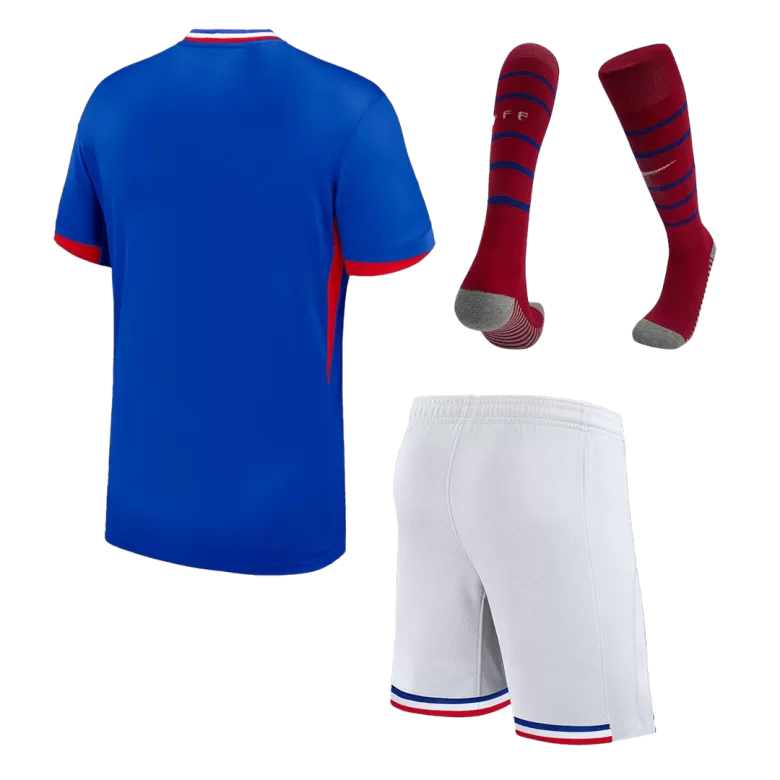 Kids France Home Soccer Jersey Whole Kit (Jersey+Shorts+Socks) Euro 2024 - Pro Jersey Shop