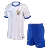 Kids France Away Soccer Jersey Kit (Jersey+Shorts) Euro 2024 - Pro Jersey Shop