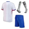 Kids France Away Soccer Jersey Whole Kit (Jersey+Shorts+Socks) Euro 2024 - Pro Jersey Shop