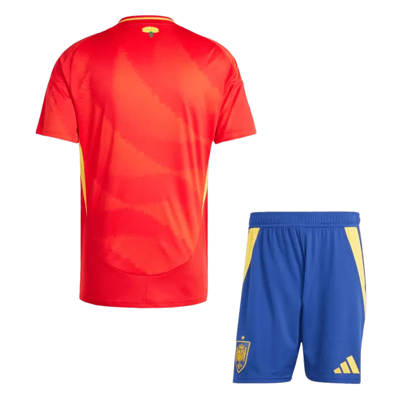 Men's Spain Home Soccer Jersey Kit (Jersey+Shorts) Euro 2024 - Pro Jersey Shop