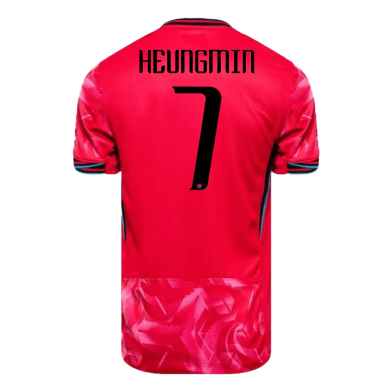 Men's HEUNGMIN #7 South Korea Home Soccer Jersey Shirt 2024 - Fan Version - Pro Jersey Shop