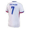 Premium Quality Men's GRIEZMANN #7 France Away Soccer Jersey Shirt Euro 2024 - Fan Version - Pro Jersey Shop