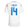 Premium Quality Men's CHIESA #14 Italy Away Soccer Jersey Shirt Euro 2024 - Fan Version - Pro Jersey Shop