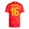 Men's RODRIGO #16 Spain Home Soccer Jersey Shirt Euro 2024 - Fan Version - Pro Jersey Shop