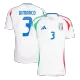 Premium Quality Men's DIMARCO #3 Italy Away Soccer Jersey Shirt Euro 2024 - Fan Version - Pro Jersey Shop