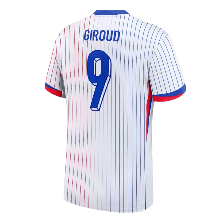 Men's GIROUD #9 France Away Soccer Jersey Shirt Euro 2024 - Fan Version - Pro Jersey Shop