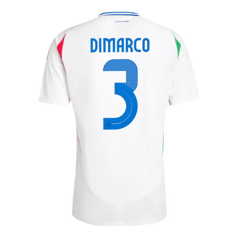 Men's DIMARCO #3 Italy Away Soccer Jersey Shirt Euro 2024 - Fan Version - Pro Jersey Shop