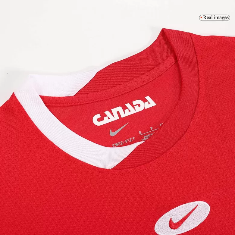 Men's Canada Home Soccer Jersey Shirt COPA AMÉRICA 2024 - Fan Version - Pro Jersey Shop