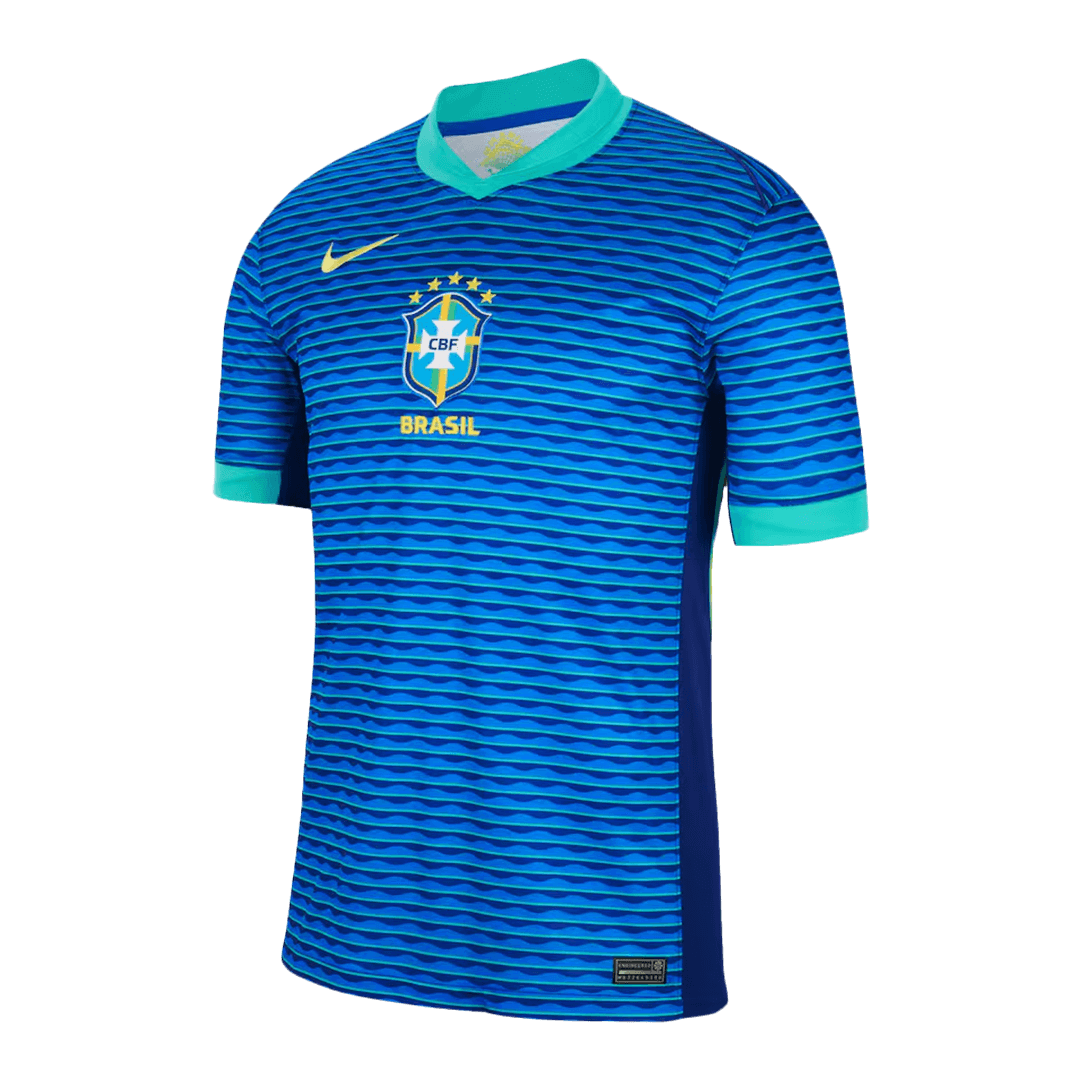 Men's Brazil Away Soccer Jersey Shirt COPA AMÉRICA 2024 Fan Version