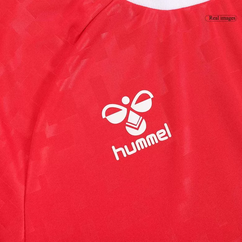 Men's Denmark Home Soccer Jersey Shirt EURO 2024 - Fan Version - Pro Jersey Shop