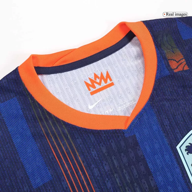 Men's Netherlands Away Soccer Jersey Shirt EURO 2024 - Fan Version - Pro Jersey Shop