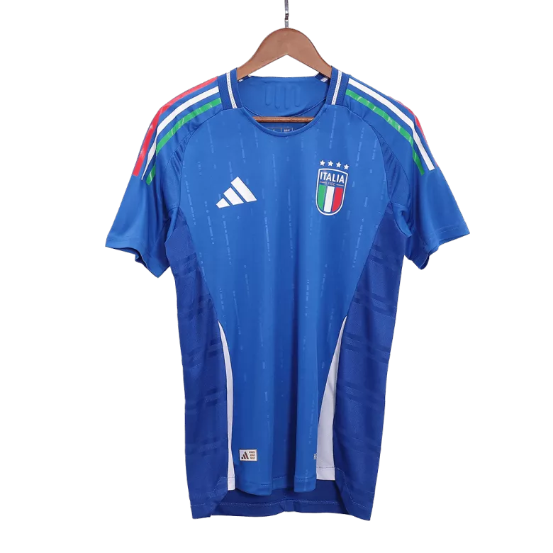 Men's Authentic Italy Home Soccer Jersey Shirt 2024 - Player Version - Pro Jersey Shop