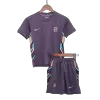 Kids England Away Soccer Jersey Kit (Jersey+Shorts) Euro 2024 - Pro Jersey Shop