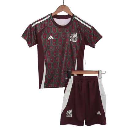 Kids Mexico Home Soccer Jersey Kit (Jersey+Shorts) COPA AMÉRICA 2024 - Pro Jersey Shop