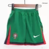 Kids Portugal Home Soccer Jersey Whole Kit (Jersey+Shorts+Socks) Euro 2024 - Pro Jersey Shop