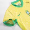 Kids Brazil Home Soccer Jersey Whole Kit (Jersey+Shorts+Socks) COPA AMÉRICA 2024 - Pro Jersey Shop