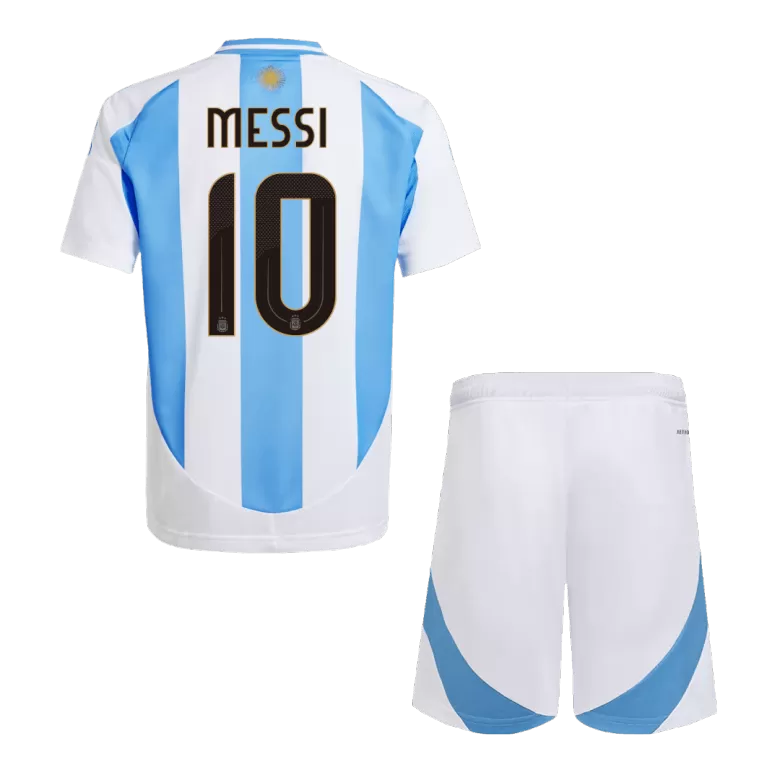 Kids MESSI #10 Argentina Home Soccer Jersey Kit (Jersey+Shorts) COPA AMÉRICA 2024 - Pro Jersey Shop