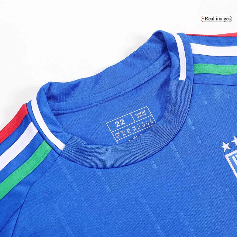 Kids Italy Home Soccer Jersey Kit (Jersey+Shorts) Euro 2024 - Pro Jersey Shop