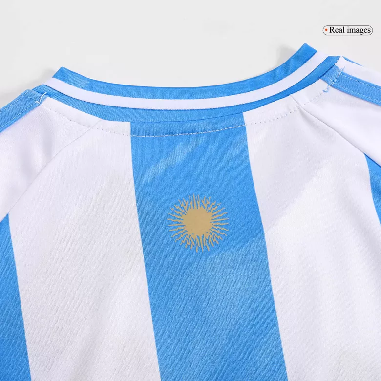Kids Argentina Home Soccer Jersey Kit (Jersey+Shorts) COPA AMÉRICA 2024 - Pro Jersey Shop