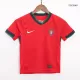 Kids Portugal Home Soccer Jersey Whole Kit (Jersey+Shorts+Socks) Euro 2024 - Pro Jersey Shop