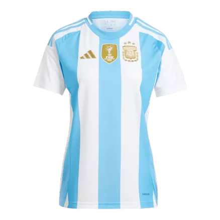Women's Argentina Home Soccer Jersey Shirt COPA AMÉRICA 2024 - Fan Version - Pro Jersey Shop