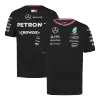 Men's Mercedes AMG Petronas F1 Racing Team T-Shirt Black 2024 - Pro Jersey Shop