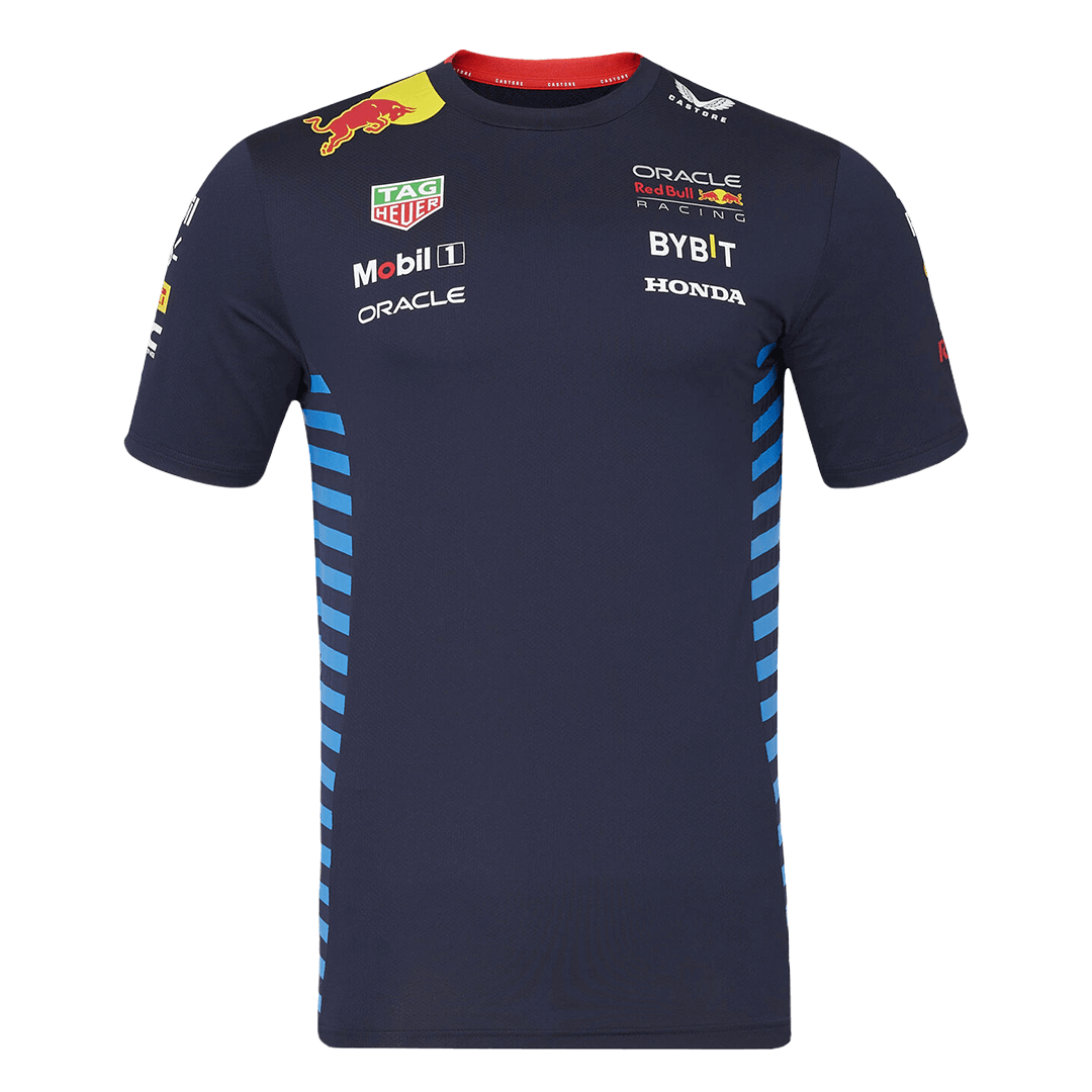 Premium Quality Men's Oracle Red Bull F1 Racing Team T-Shirt 2024 Black ...