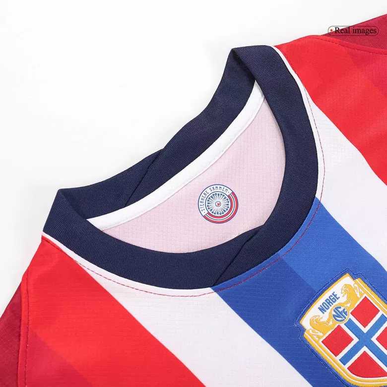 Men's Norway Home Soccer Jersey Shirt EURO 2024 - Fan Version - Pro Jersey Shop
