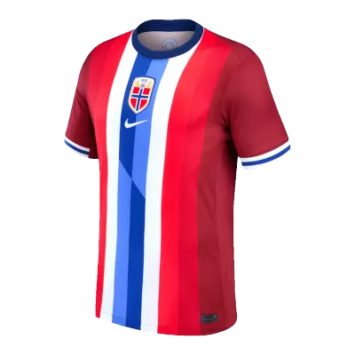 Men's Norway Home Soccer Jersey Shirt EURO 2024 - Fan Version - Pro Jersey Shop