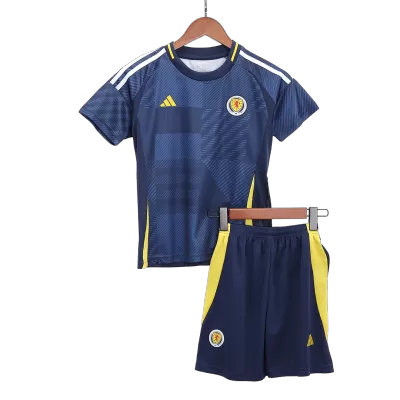 Kids Scotland Home Soccer Jersey Kit (Jersey+Shorts) EURO 2024 - Pro Jersey Shop